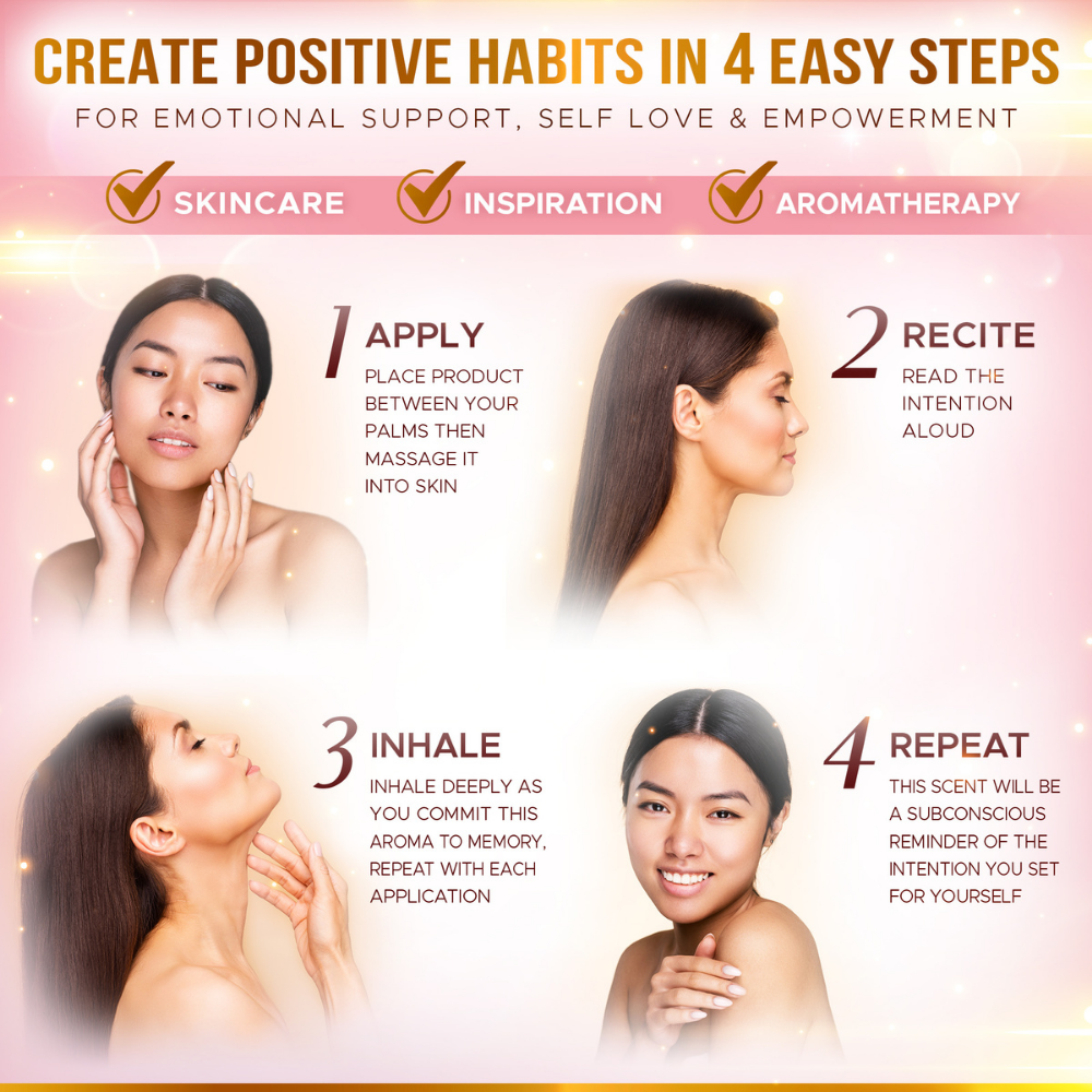 Positive Intent Beauty Vegan Soap Bar, Hand Soap, Cleansing Bars 6 Pack, Rose, Violet, Honey, Orange, Green Apple, Peppermint-1