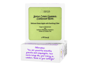 Positive Intent Beauty Vegan Soap Bar, Hand Soap, Cleansing Bars 6 Pack, Rose, Violet, Honey, Orange, Green Apple, Peppermint-3