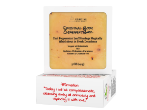 Positive Intent Beauty Vegan Soap Bar, Hand Soap, Cleansing Bars 6 Pack, Rose, Violet, Honey, Orange, Green Apple, Peppermint-4