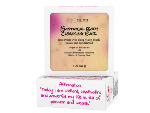 Positive Intent Beauty Vegan Soap Bar, Hand Soap, Cleansing Bars 6 Pack, Rose, Violet, Honey, Orange, Green Apple, Peppermint-2