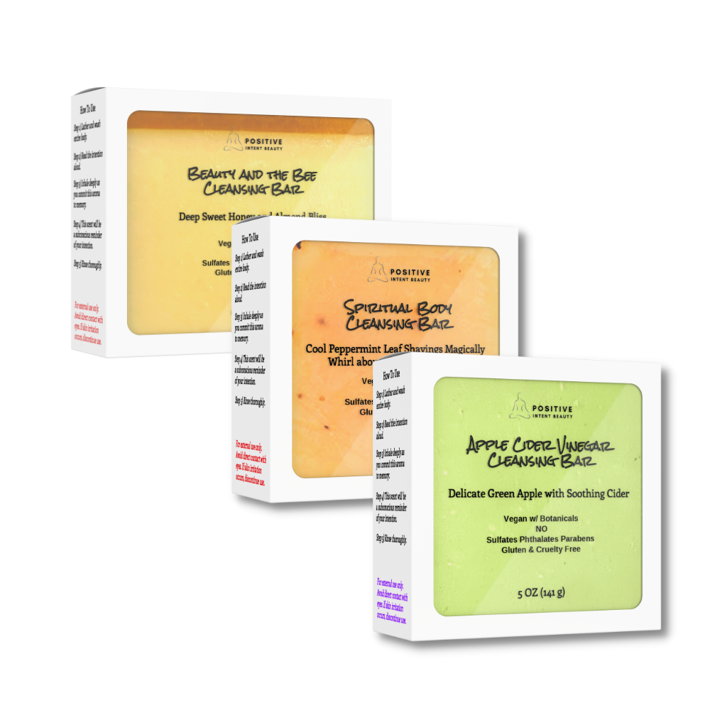 Positive Intent Beauty Cleansing Bar 3 Pack-5